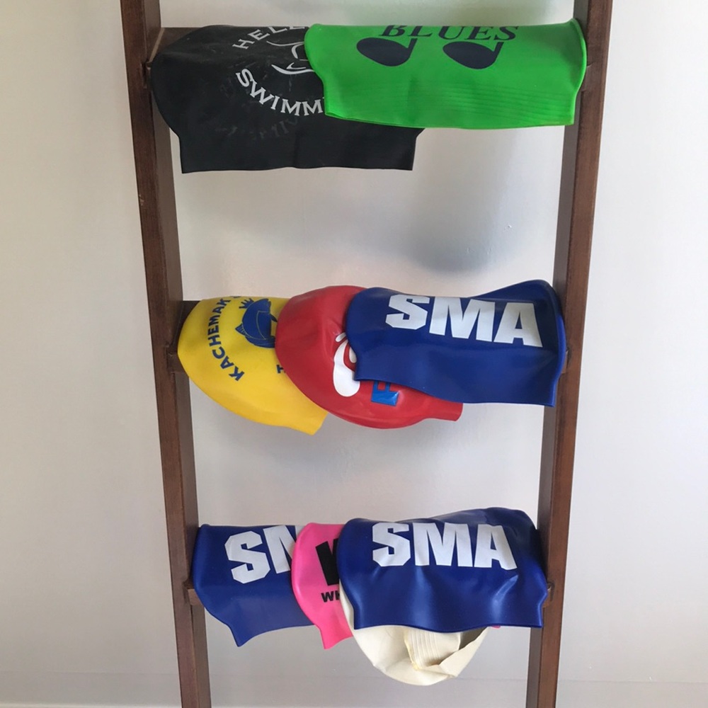 COPY - SWIM CAPS! A whole bunch of swim caps!